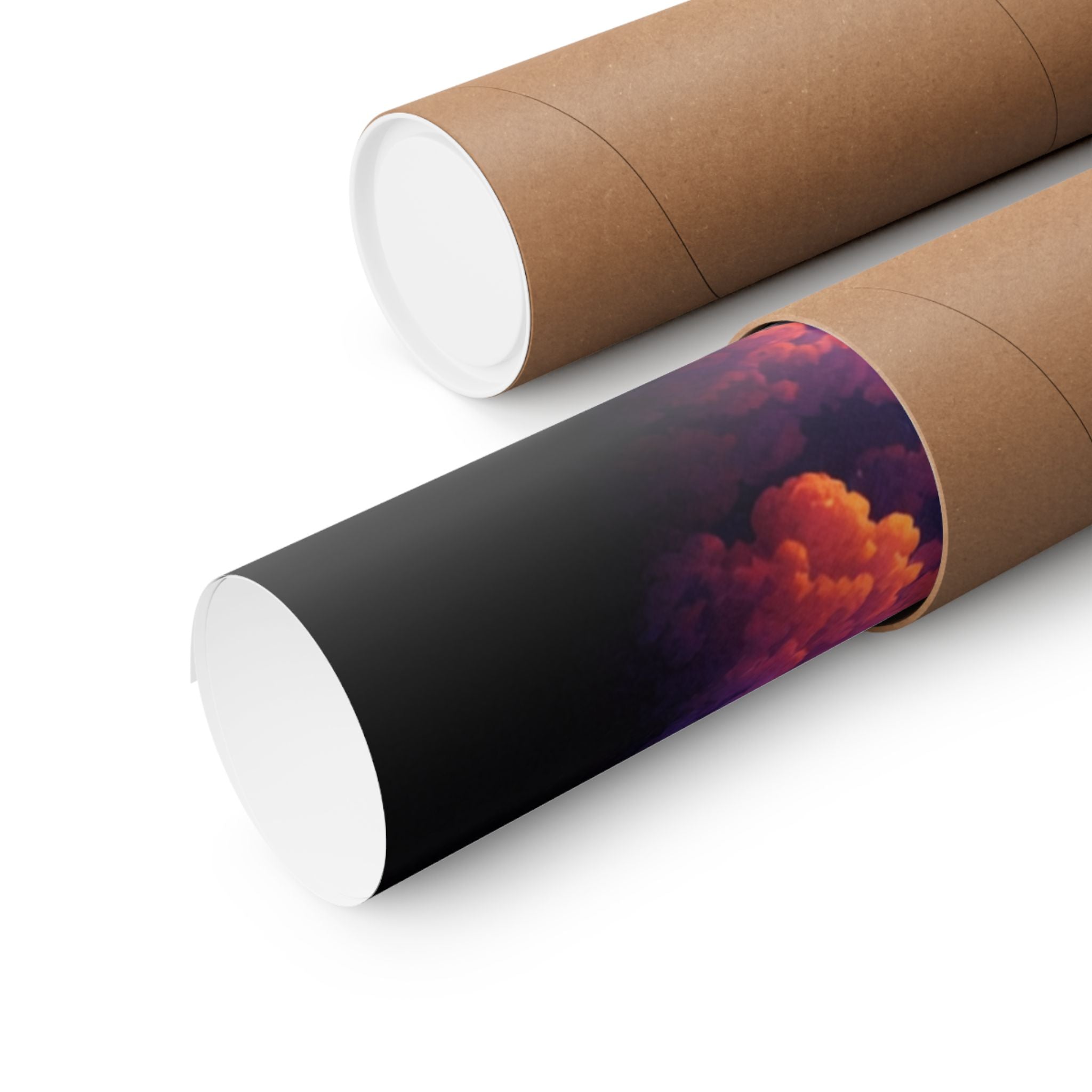 Infinity Light Cosmic Poster — Spiritual Sun & Galaxy Wall Art