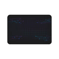 Cyberpunk Neon Circuit Desk Mat — Futuristic Gamer & Programmer Mouse Pad