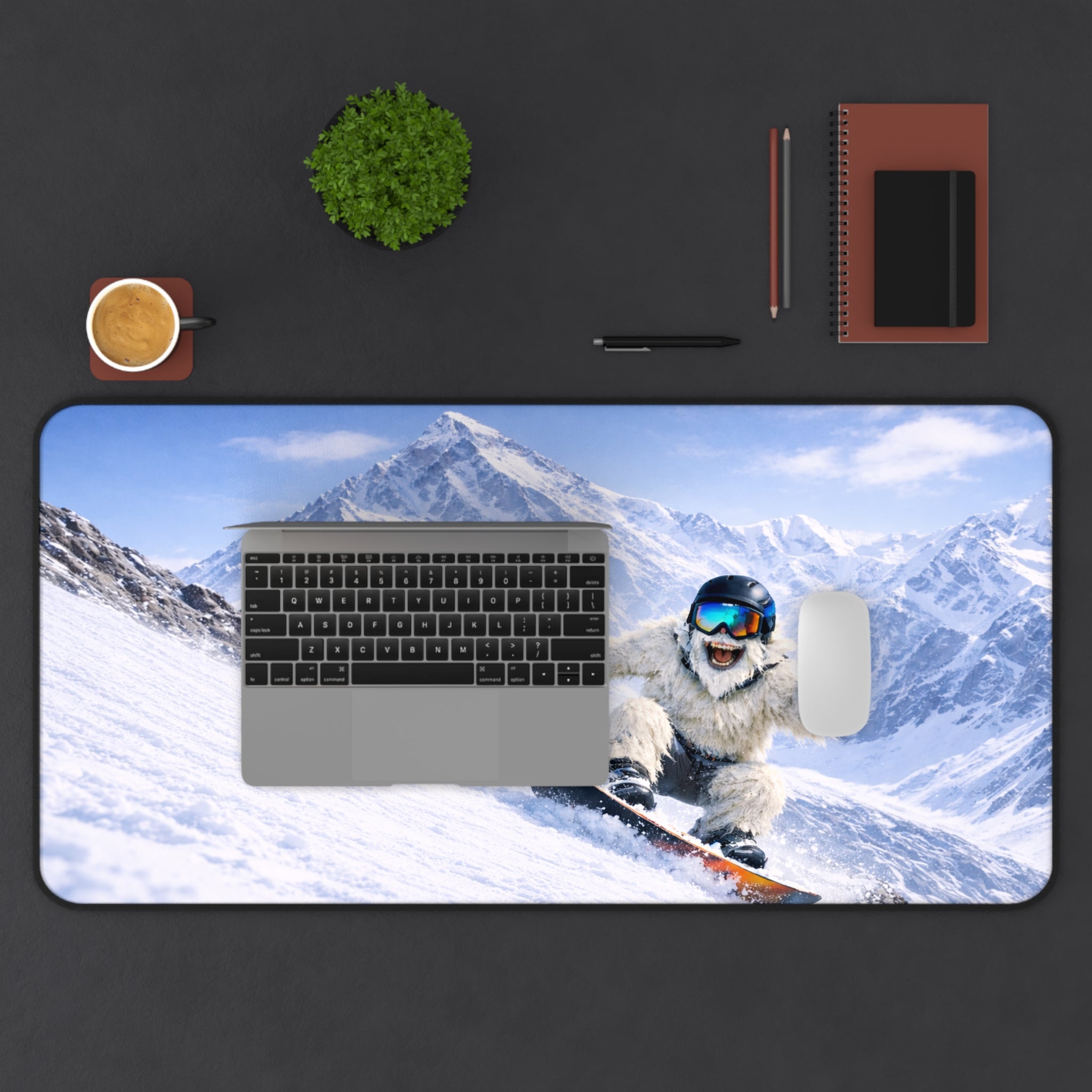 Shaka Yeti Desk Mat
