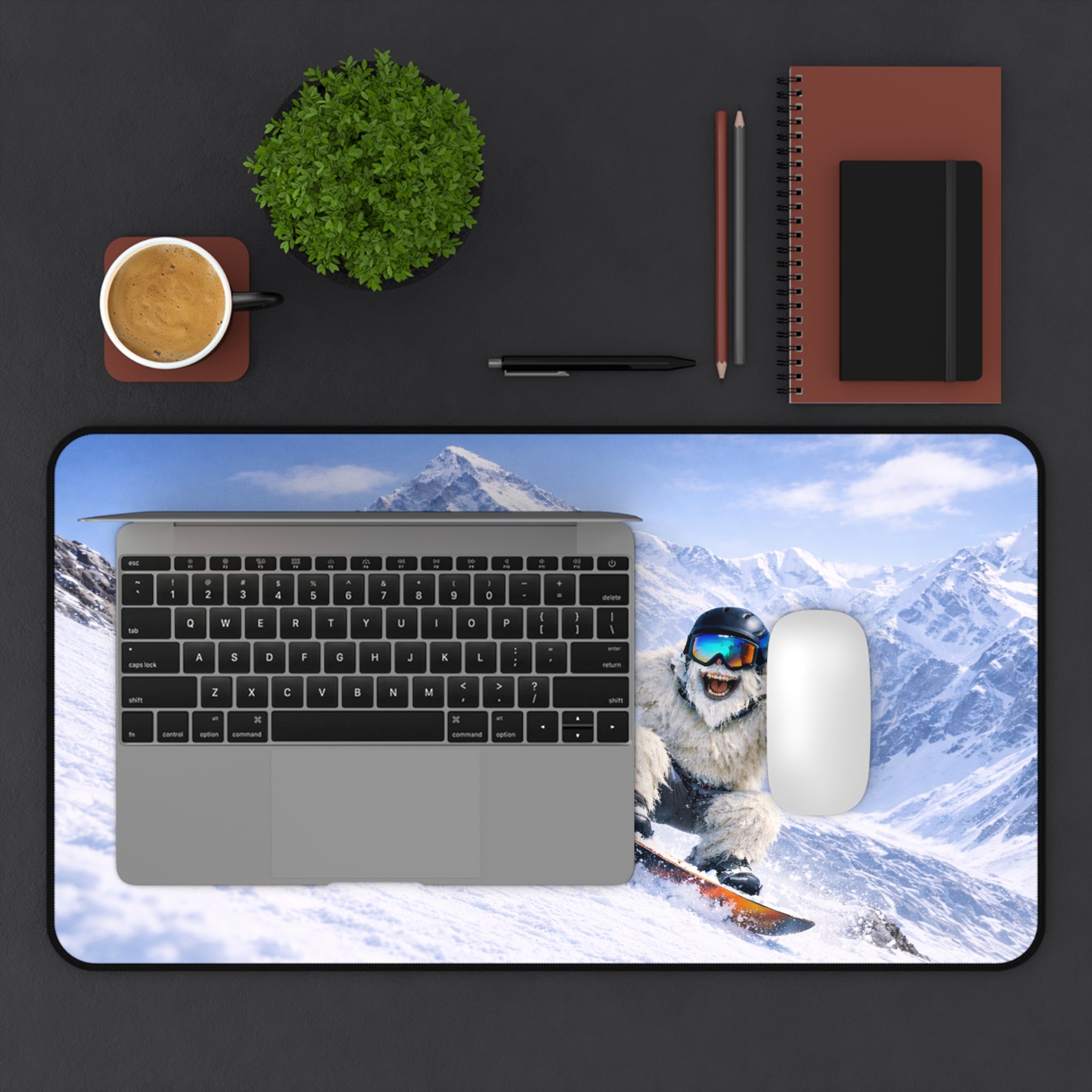 Shaka Yeti Desk Mat